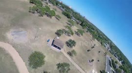 Drone crash