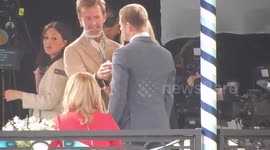 Dermot O'Leary In BBC Royal Studio