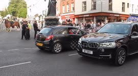 Teenager Drives Through Windsor Playing God Save The Queen