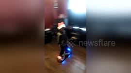 Newsflare Edit - Hoverboard fail