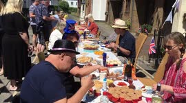 Street party kicks off in Whitstable, Kent