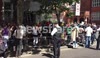 Pussy Riot protest outside Russian embassy in London