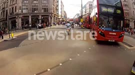Police on Oxford Street, London