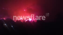 Marbella forest fire 31.08.2012