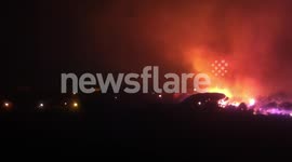 Costa del sol Fire forest 31.august.2012