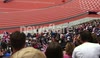 Aled Davies Celebrates Discus win With Crowd