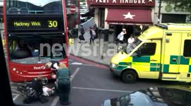 Cyclist Injured by Bus in Angel Islington