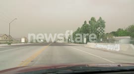 Mysterious Dust Storm Rolls In Out Of Nowhere! Arizona, USA