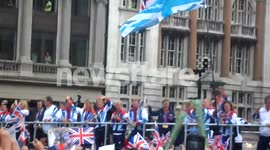 Athletes Parade for Olympics and Paralympics