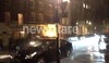 heavy rain hits central London