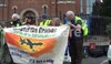 UK Activists March Against Drones