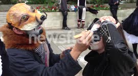 Anti badger cull gathering