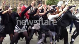 Save The Badger Protest Dance 2012
