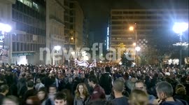 Greece 48h general strike, day 2 - Crowd dispersed