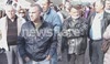 Greek protesters storm German - Greek conference