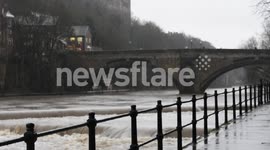 Swollen River Wear in Durham