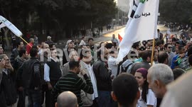 Egyptian artists march to Tahrir Square