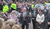 Her Majesty The Queen in Alnwick Northumberland
