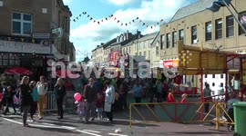 Olympic Torch Arrival - Alnwick - Northumberland