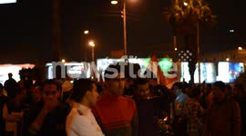 Egyptians gather outside Presidential Palace
