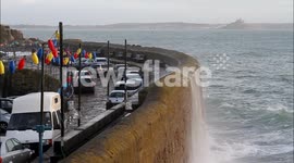Pier Storm Waves