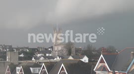 Lightning Strike over Exmouth.