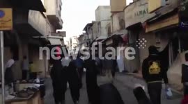 Holiday martyrs March inside Capital Manama today 17 Dec 2012