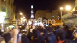 Holiday martyrs March inside Capital Manama today 17 Dec 2012