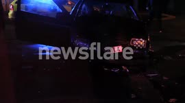 County Road Car Accident, South London