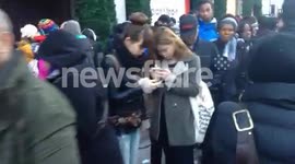 Massive Queues at Selfridges for Boxing Day Sales
