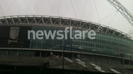 snow wembley stadium
