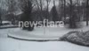 Snow in Wrexham, North Wales.