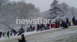 Snowfall, Bristol Fri 18-01-2013