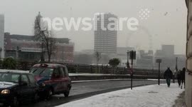 Snow at Blackfriars