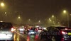 Belfast snow traffic