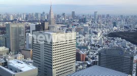 Sunny Day after Snowy Day, Shinjuku, Tokyo