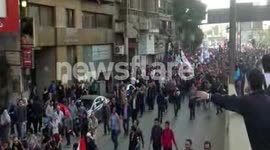 Mostafa Mahmoud march today to tahrir  25/1/2013