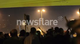 Flamethrowers used to protect women in Tahrir Square from mob assault