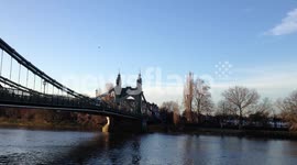 A Still Cold Crisp Morning by the Thanes at Hammersmith