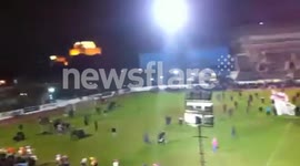 Memorial for victims of Port Said stadium disaster