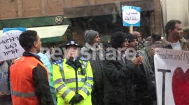 Eritrea protests in Islington