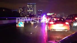car crash on the west way causing major delays