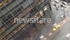 Blizzard conditions in New York City