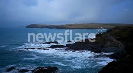 local cornish man builds own coastal defence against coastal errosion