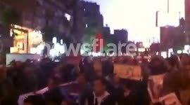 March on second anniversary of Mubarak's resignation