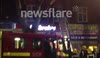 Turnpike lane flat on fire