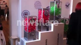 London Fashion Week merchandising.
