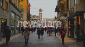 Verona Italy and the Balcony of Juliet