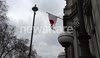 Japanese Flag At The Embassy