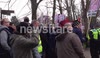 Unite Against Fascism march in Cambridge against EDL